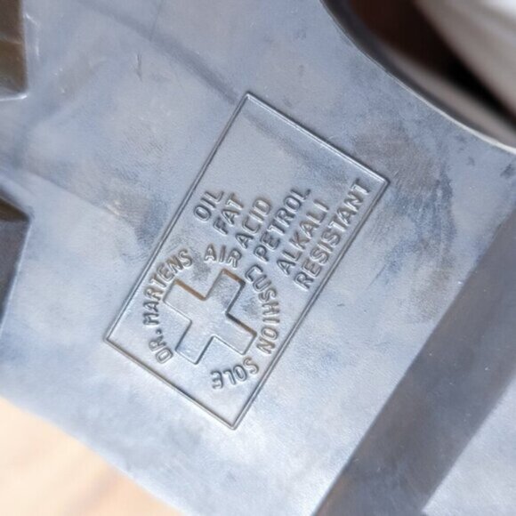 Dr. Martens White and Black Rain & Snow Boots - Picture 10 of 10